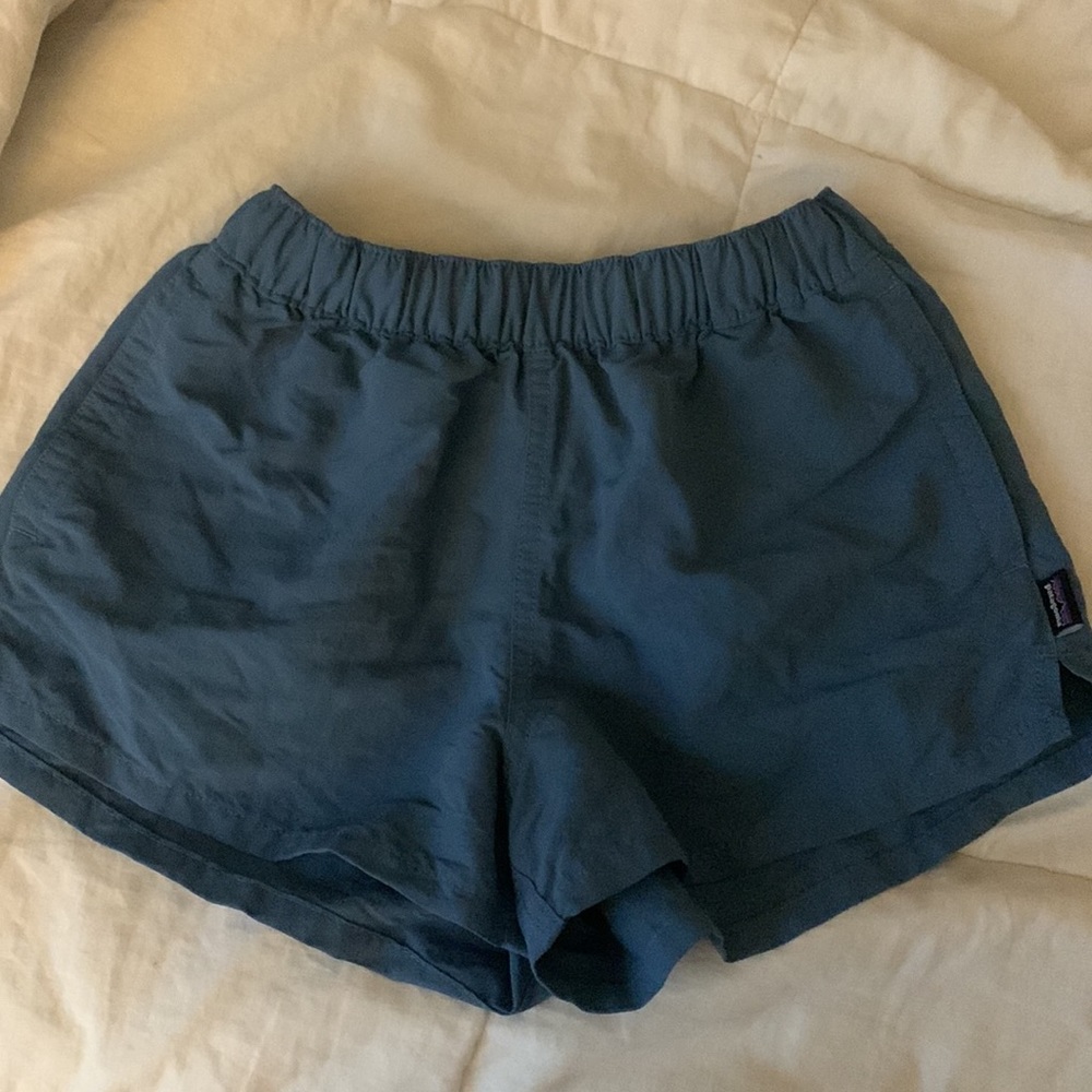 Blue Patagonia shorts